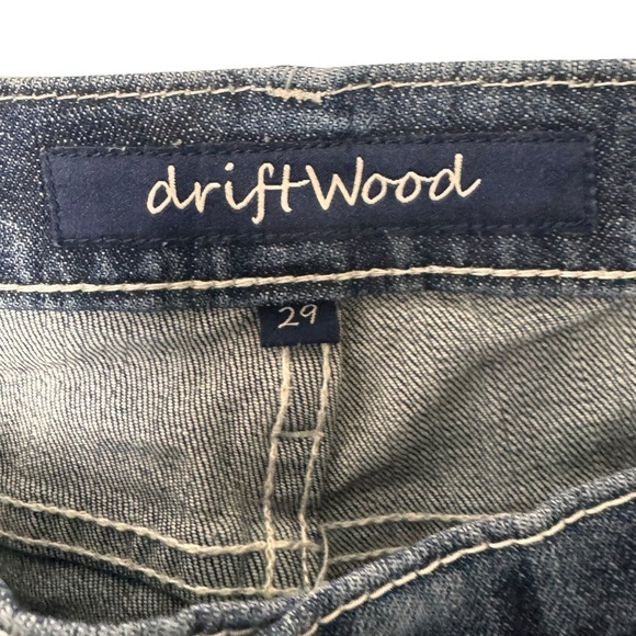 Sundance Driftwood Denim Jeans Marilyn Embroidery boho festival hippie size 29 - Picture 3 of 11